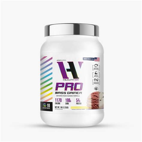 ProSeries HealthWay Pro Mass Gainer Advance Mass Gaining Formula 1170