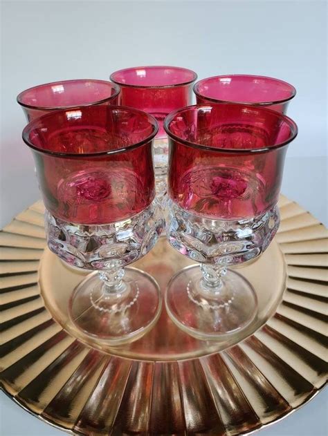 Vintage Decor 60s Glassware Mcm Set 1960s Barware Etsy Vintage