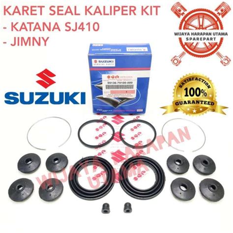 Jual Caliper Kaliper Kit Karet Seal Rem Cakram Depan Jimny Katana Sj