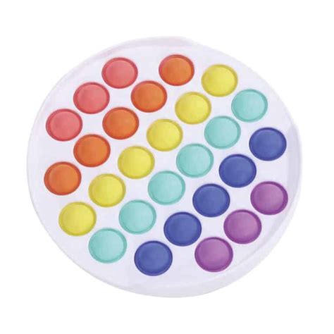 Pop It Deluxe Rainbow Rond Fidget Toys Kopen