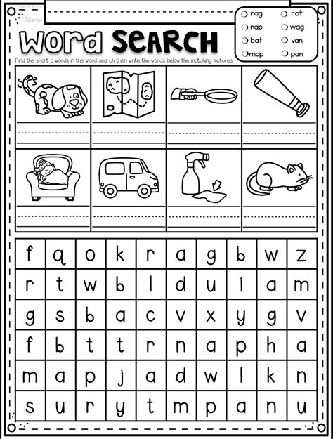 Third Grade Phonics Activities