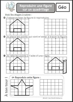 Reproduire Une Figure Sur Un Quadrillage My Blog Le Blog D Aliaslili