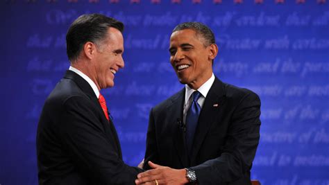 Debate Obama Blinks More Than Romney