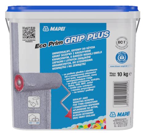 Mapei Eco Prim Grip Plus Grunt Szczepny Na Bazie Ywic Z Dodatkiem