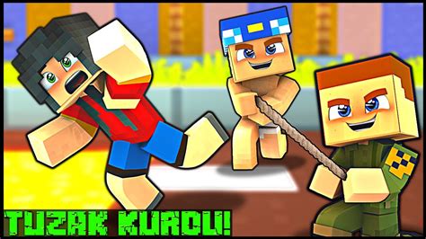 Bebek Asker Ve Bebek Polİs Üvey Anneye Tuzak Kurdu 😱 Minecraft