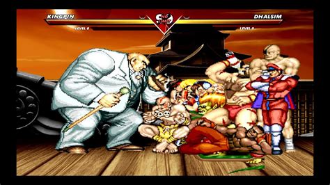 KINGPIN VS STREET FIGHTER TEAM FT RYU KEN GUILE BLANKA BISON CHUNLI