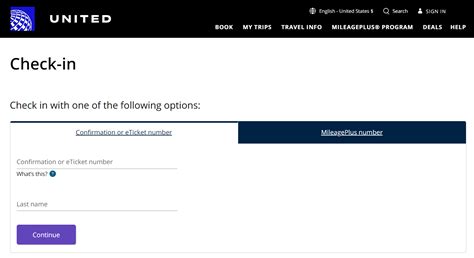 United Airlines Web Check-In Online – GDS Helpdesk