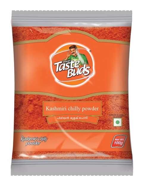 Taste Buds Kashmiri Chili Powder 250g Packaging Packet At Best Price