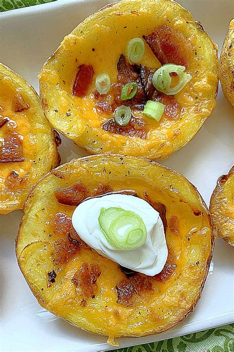 Air Fryer Potato Skins Foodtastic Mom