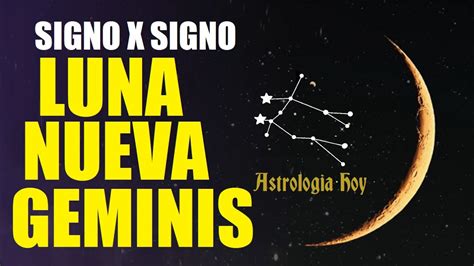 Luna Nueva En Geminis 2024 Cuadratura Saturno Signo X Signo Youtube