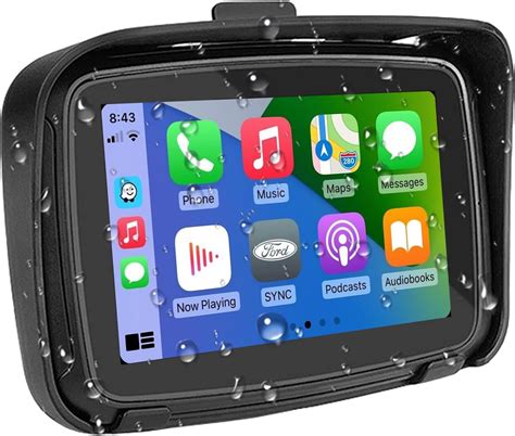 Amazon Portable Apple Car Play Screen For Motorcycle Wireless