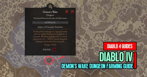 Diablo 4 Demons Wake Dungeon The Ultimate Xp And Gold Farm Guides