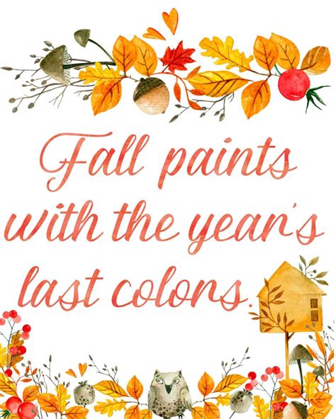 Free Printable Fall Wall Art: 3 Designs