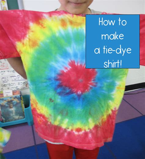 Hopping from K to 2!: How to Make the Perfect Tie Dye Shirt!