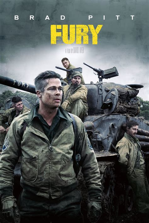 Fury (2014) - Posters — The Movie Database (TMDB)