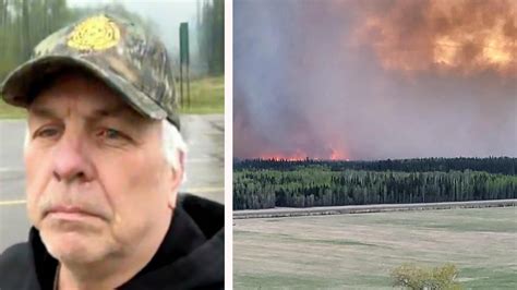 WILDFIRES IN CANADA Much Needed Rain In Fort Nelson Fire Still A