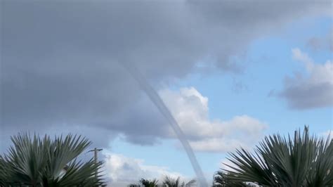 Few Bothered By Waterspout Off Florida's Coastline