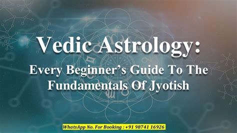 Vedic Astrology Every Beginners Guide To The Fundamentals Of Jyotish