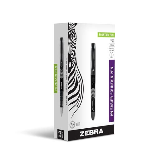 Zebra Fountain Pen – Zebra Pen