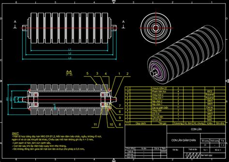 Thiết Kế Chế Tạo Con Lăn Băng Tải Con Lăn Băng Tải Nam Sơn