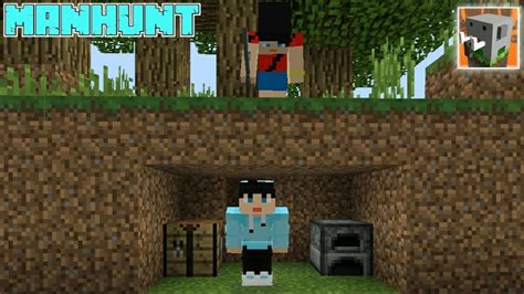 Minecraft Speedrunner Vs Hunter Manhunt Youtube