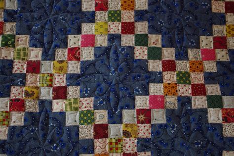 Double Irish Chain Quilt Pattern Irish Chain Quilts Quilt Double Blue