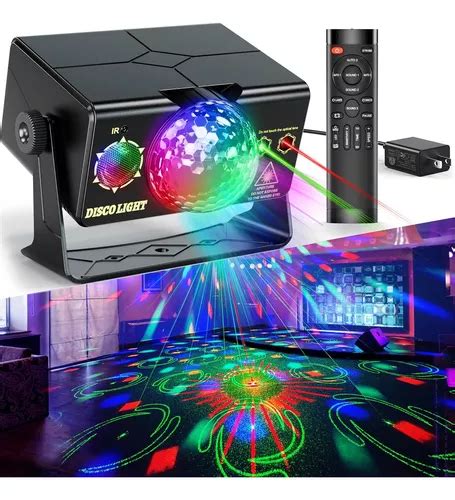 Luces De Dj Rgbw Estrobosc Picas Para Discoteca Meses Sin Intereses