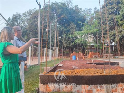 Manancial News Realiza O De Diversas Obras O Goioer Clube De