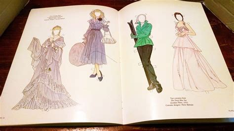 Vintage Vivien Leigh Paper Dolls Clothing Gone With The Wind Tom