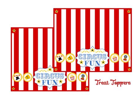 FREE Circus Birthday Party Printables From Printabelle Catch My Party