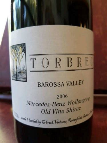 Torbreck Mercedes Benz Wollongong Old Vine Shiraz Vivino Us