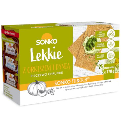 Sonko Pieczywo Chrupkie Lekkie Jaglane 170 G Albo24 Pl