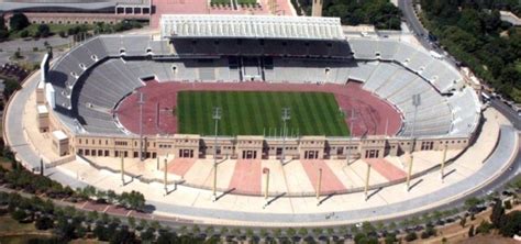 Estadi Ol Mpic Llu S Companys Seating Chart With Rows And Seat Numbers