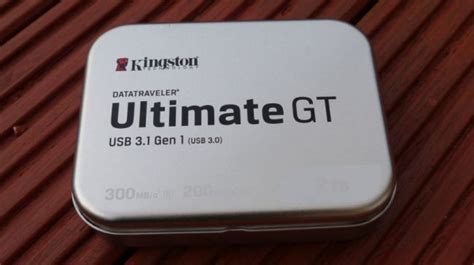 Предварительный обзор Kingston DataTraveler Ultimate GT 2TB SpotPhone