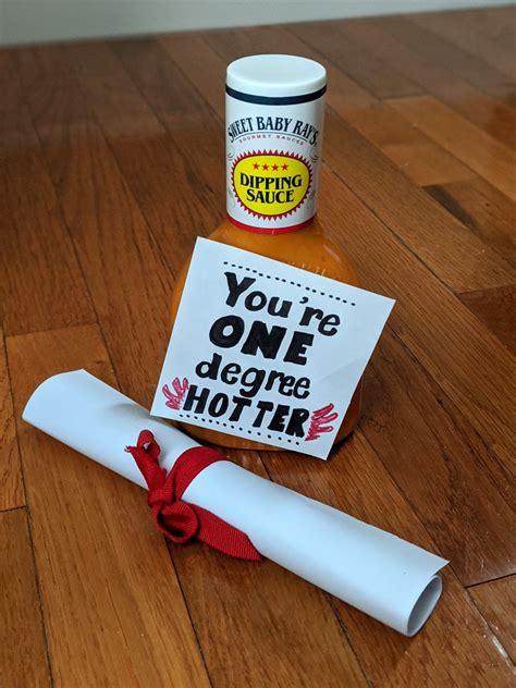 Graduation Gift Ideas Decorated Beer Hot Sauce