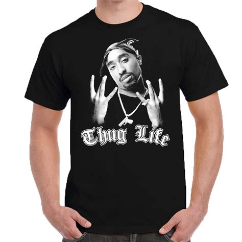 Men S T Shirt Tupac Shakur 2pac Compton Nwa Hip Hop Gangster Rap Street