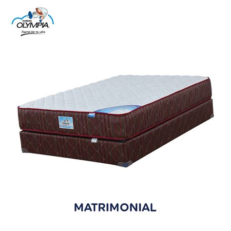 Cama Olympia Chapina Antiestress Ortop Dica Matrimonial Casa Gomez Ovalle