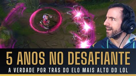 Anos No Desafiante Jogador De Lol Revela Como Ficar Nos Elos Mais