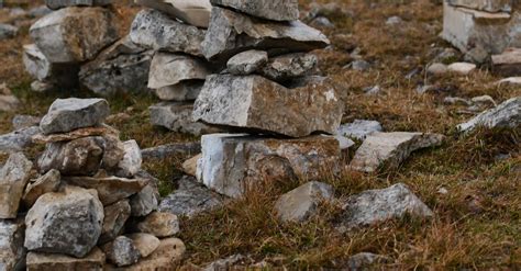 Stones On Grassland · Free Stock Photo