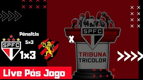 P S Jogo Spfc X Sport Recife X Penaltis Classificados Youtube