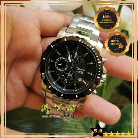 Jual Jam Tangan Alexandre Alexander Christie Pria Original AC 6141 MC