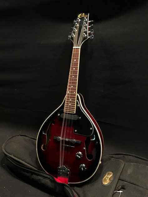 Eleca Model Ema 3 Electric Mandolin With Single Coil Pickup Volume And Tone Control Comes With