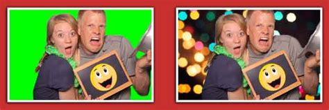 small green screen wedding photo booth rental  kansas city