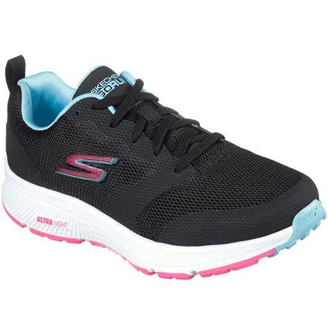 Skechers Womens Gorun Consistent Fearsome Trainers Black Multi