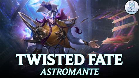 TWISTED FATE STARGAZER WILD RIFT EXCLUSIVE SKIN YouTube