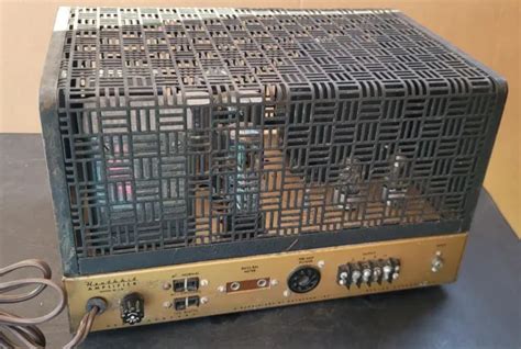 VINTAGE HEATHKIT W 5M Mono Tube Power Amplifier Peerless EL34 Works