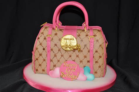 Gucci Handbag 60th Birthday Cake From Pink Rose Cakes Brighton Pink