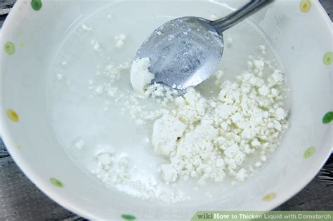 How to Thicken Liquid with Cornstarch: 12 Steps (with Pictures)