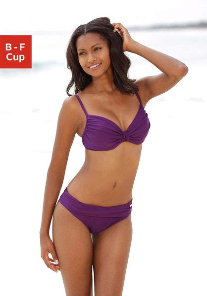 Lascana B Gel Bikini Saphir Fuchsia Cup F