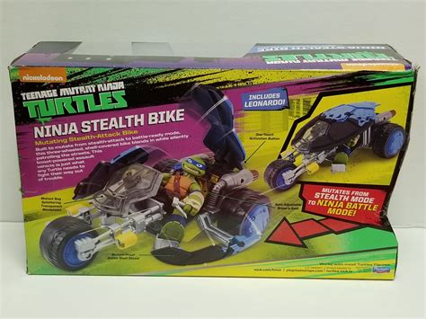 Tmnt Leonardo Ninja Stealth Bike Vintage Toy Mall